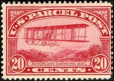 US Q8 Parcel Post Ave LH Mint