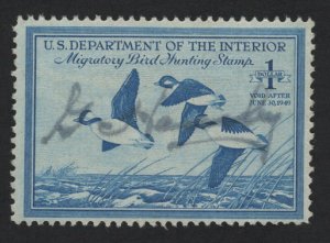 United States USED DUCK STAMP Scott Number RW15  F-VF #2  -  BARNEYS