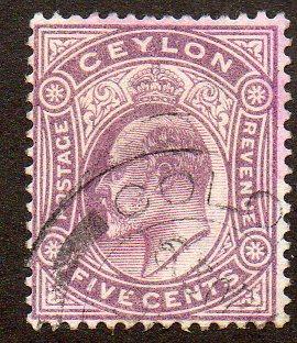 Ceylon  Scott  181  Used