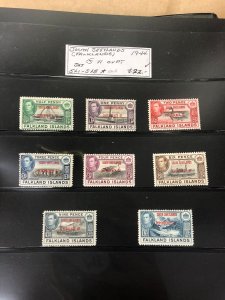 BRITISH EMPIRE – HIGH VALUE MINT DEFINITIVE SETS – 425035