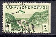 Canal Zone  Air Mail   Scott # C7  used   single