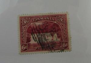 Tasmania SC #93  DILSTON FALLS  used stamp