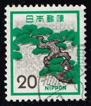 Japan #1071 Pine; Used (0.25)