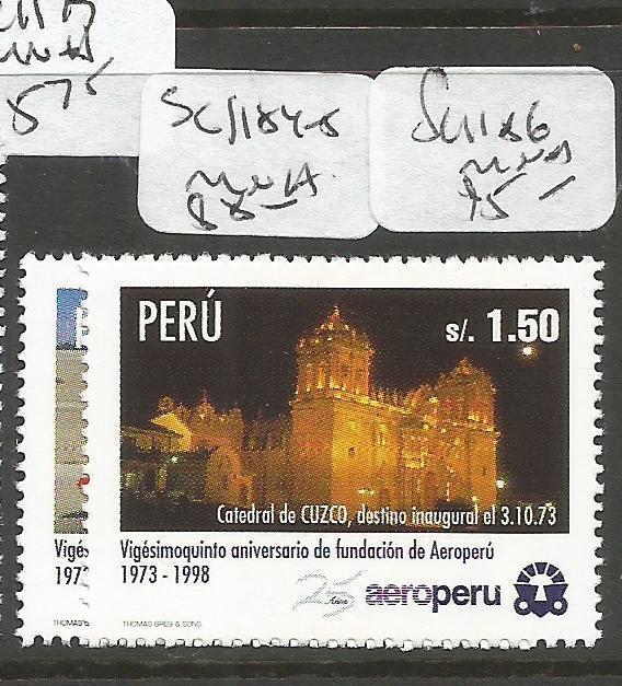 Peru SC 1184-5 MNH (10cnu)