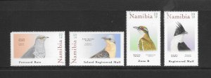 BIRDS -NAMIBIA #1386-89 MNH