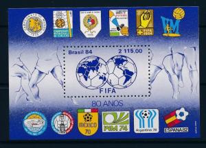 [59665] Brazil Brasilien 1984 World Cup Soccer Football  MNH Sheet