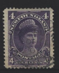 Newfoundland Sc#84 Used