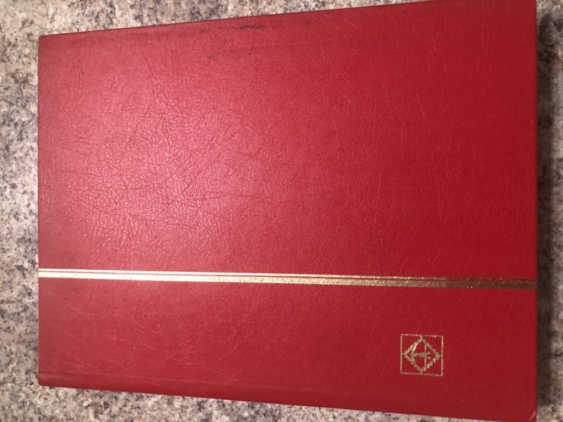 W.W. Small  Red Stamp Stock Book Lots of Blocks Of Russia Might Find Some Gems