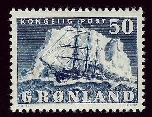 Greenland #35 Mint VF SCV$50.00.. Popular Country!