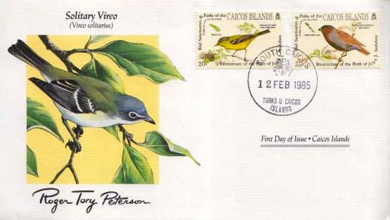 Turks & Caicos Is., First Day Cover, Birds