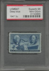 947 SUPERB Grade 98 Modern Mail Transports