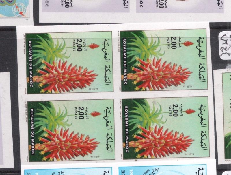 Morocco SC 583 Imperf Block of Four MNH (5dic)