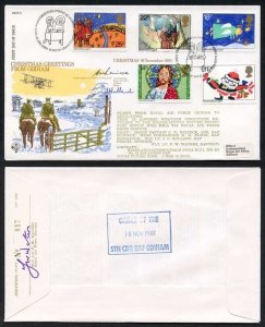 RFDC8 Christmas Signed by Puma Navigator and C.H. Reineck