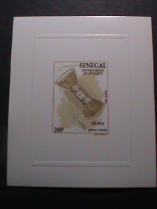 ​SENEGAL-1997 SC#1292 MUSICAL INSTRUMENT -DELUXE PROOF SHEET MNH VERY FINE