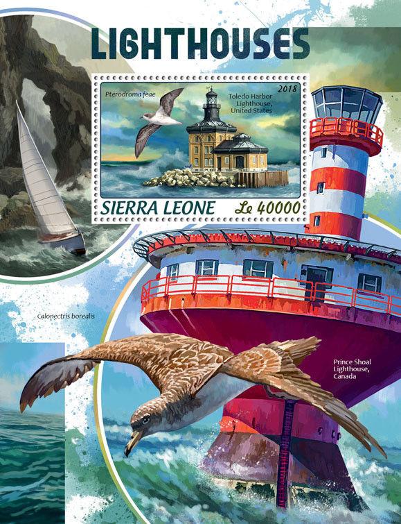 Z08 SRL18407b Sierra Leone 2018 Lighthouses MNH ** Postfrisch