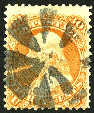 U.S. #100 USED