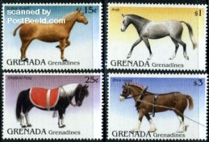 Grenada Grenadines 1995, Domestic animals 4v, MNH