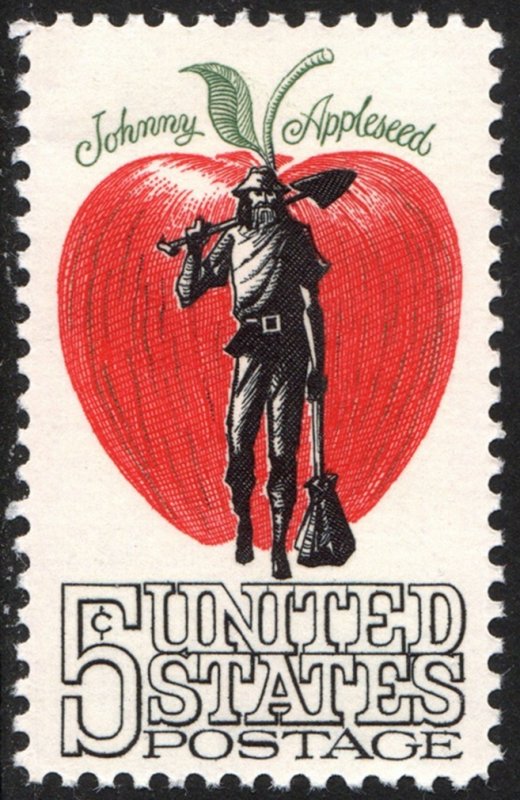 SC#1317 5¢ Johnny Appleseed Issue (1966) MNH