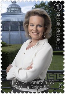 Belgium 2023 MNH Stamps 50 Years of Queen Mathilde of Belgium