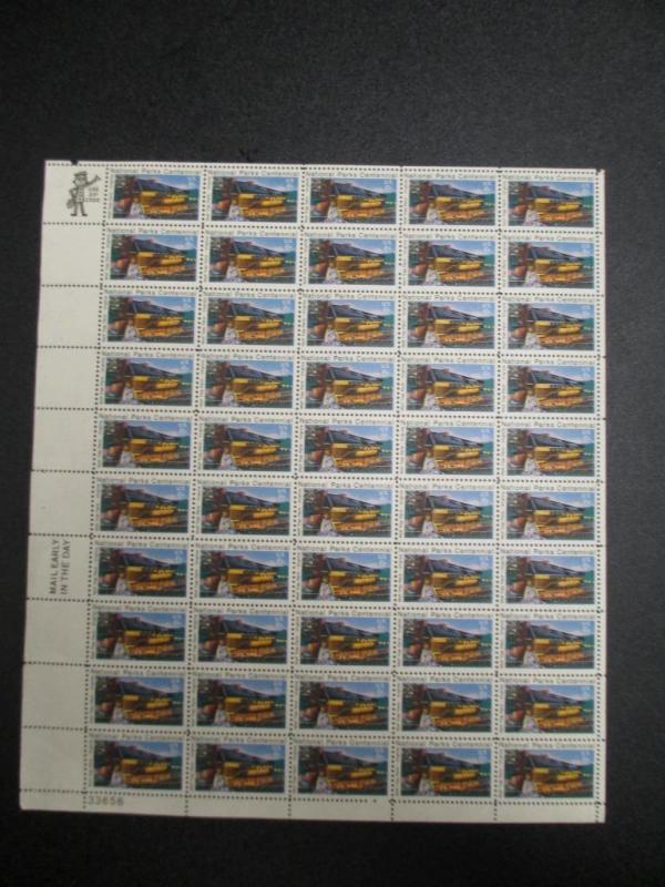 1972 USA Scott # 1452 6c Natl Parks Sheet - MNH, OG - Nice - Read Desc (BC20)