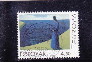 Faroe Islands  Scott#  302  Used
