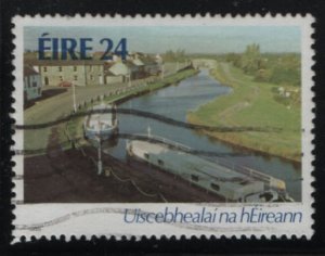 Ireland 1986 used Sc 662 24p Robertstown Grand Canal Inland Waterways