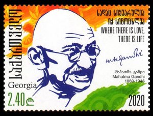 2020 Georgia 740 150th Birth Anniversary of M. Gandhi