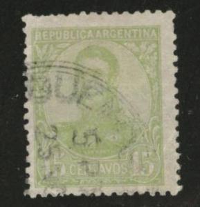 Argentina Scott 154 used stamp