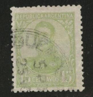Argentina Scott 154 used stamp
