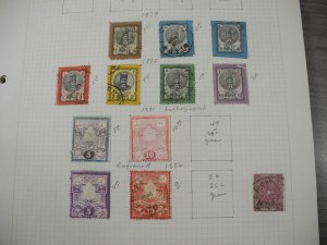 PERSIA, Excellent Stamp Collection hinged on pages