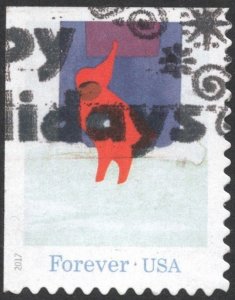 SC#5243 (Forever) The Snowy Day: Peter Making Snowball (2017) Used