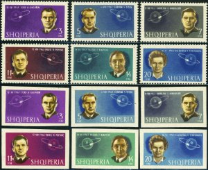 Albania #680-6685 Space Conquest Postage Stamp Collection Europe 1963 Mint NH OG