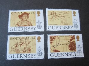 Guernsey 1992 Sc 467-70 set MNH