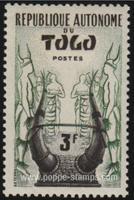 Anglo French Occupation of Togo SG#200 Mint - 1957 3f.  -