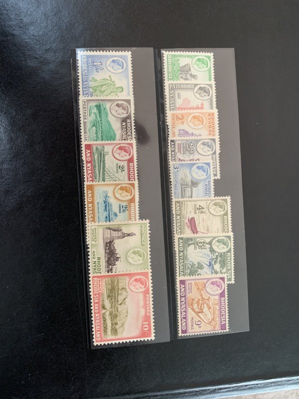 Rhodesia & Nyasaland 158-71 LH