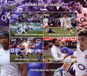 RUGBY 6 Nations France/Concorde Shlt (4) Perf.Chad 2012 
