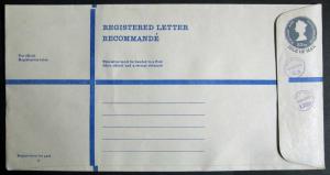 Isle of Man Registered Letter Lot of 3 Uprated; Unused