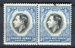 SOUTH WEST AFRICA; 1937 early GVI Coronation issue Mint MNH 3d. value