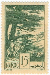 FRENCH MOROCCO 154 MH BIN $0.50