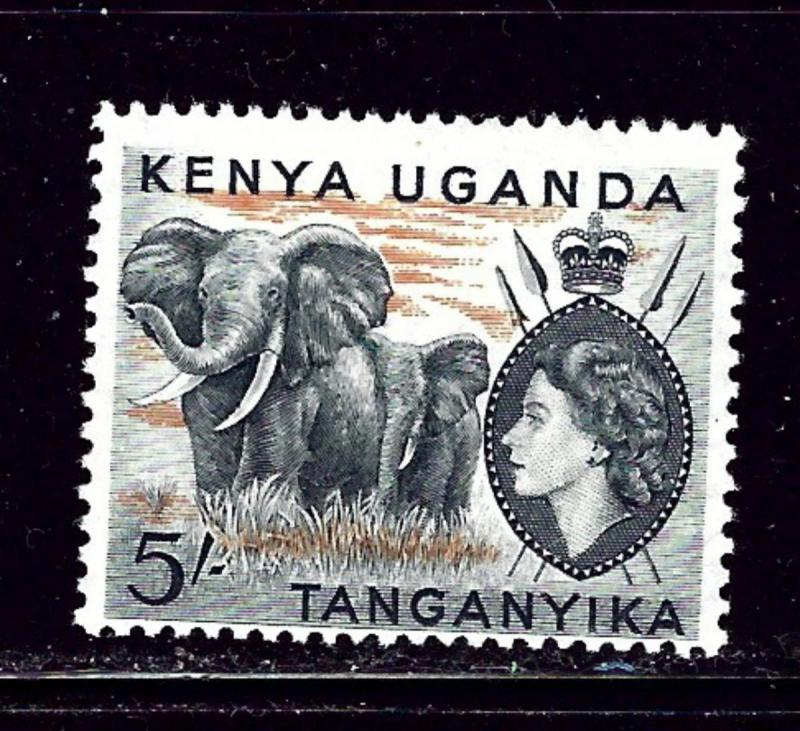 Kenya UT 115 MH 1954 Elephants