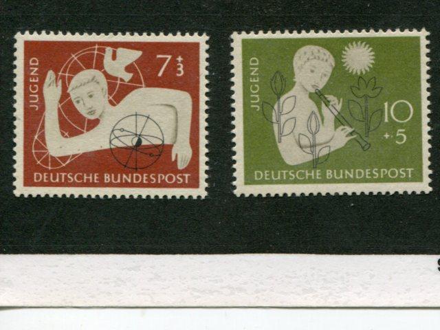 Germany #B348-49   Mint VF NH