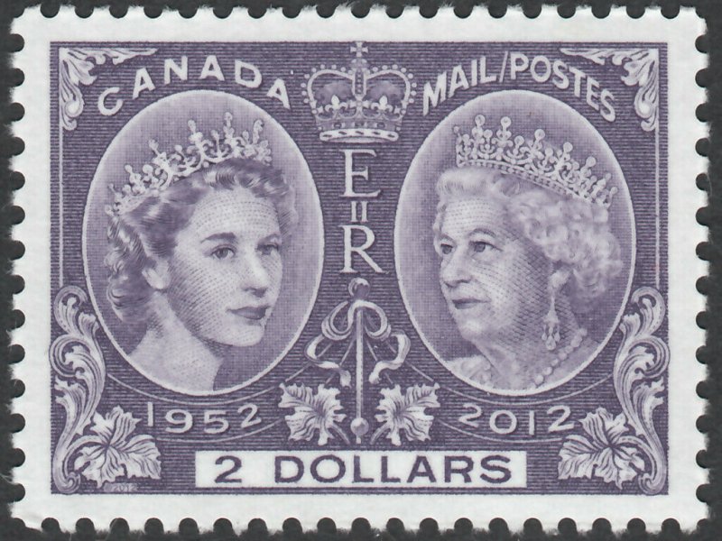 QUEEN Elizabeth ll = Diamond Jubilee = Canada 2012 #2540 MNH