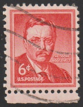 SC# 1039 - (6c) - Teddy Roosevelt, used single