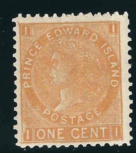 Canada Prince Edward Island 11 SG 36 1c Orange MH VF 1872 SCV $7.00