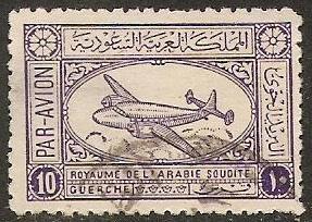 1949 Saudi Arabia Scott C4 Airspeed Ambassador Airliner used