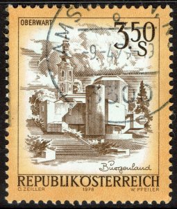 Austria #963A  Used - 3.5s Easter Church Oberwart (1978)