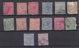 Bermuda QV Collection Of 14 Values FU/Used BP2262