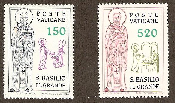 Vatican  Scott # 652-3   Mint never hinged