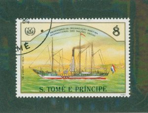 St. Thomas & Prince Islands 755b USED BIN $1.05