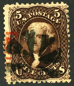 U.S. #76a USED